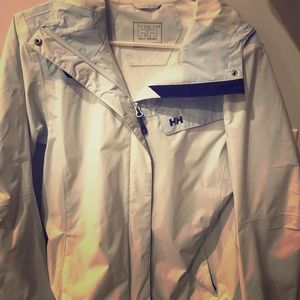 Helly Hansen hellytech light blue jacket
